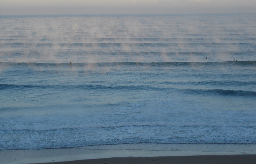 Le passage de barre — duck dive et tortue